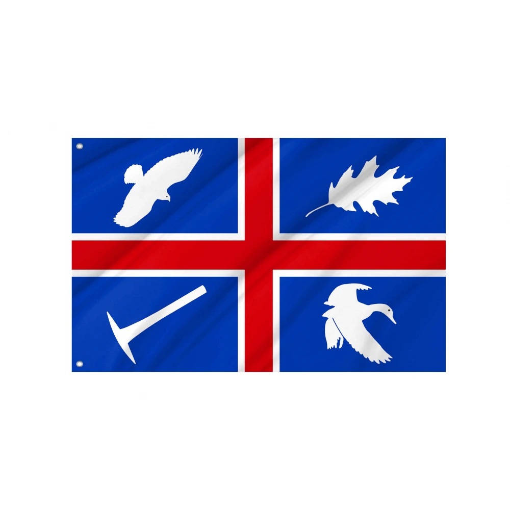 Wroxton Flag for Indoor & Outdoor Use