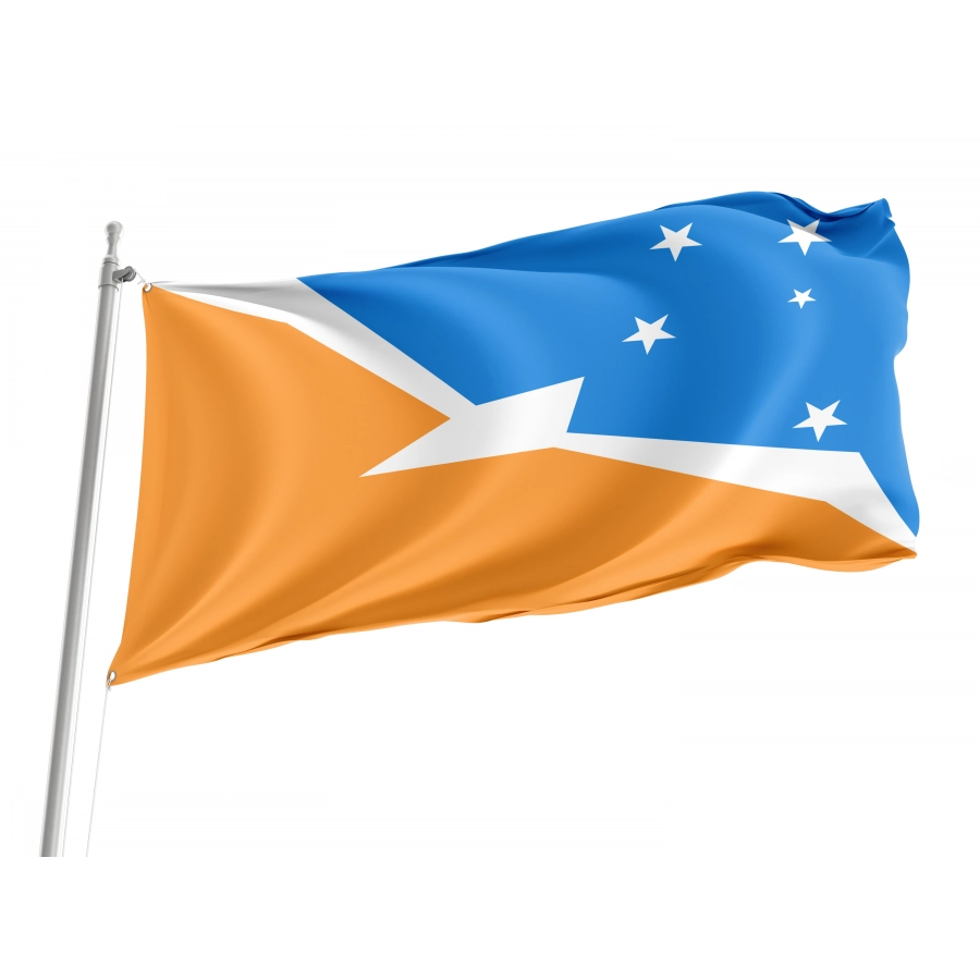 Flag of Tierra del Fuego Province, Argentina, Patriotic Flags, Unique Design Print, Flags for Indoor & Outdoor Use
