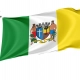 Palmeira dos Índios Flag for Indoor & Outdoor Use - Imagine 1