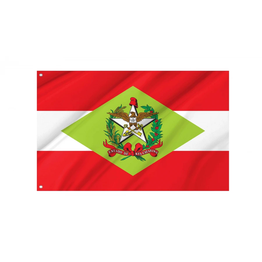 Santa Catarina Flag for Indoor & Outdoor Use, BRA111