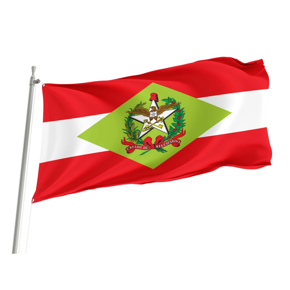 Santa Catarina Flag for Indoor & Outdoor Use