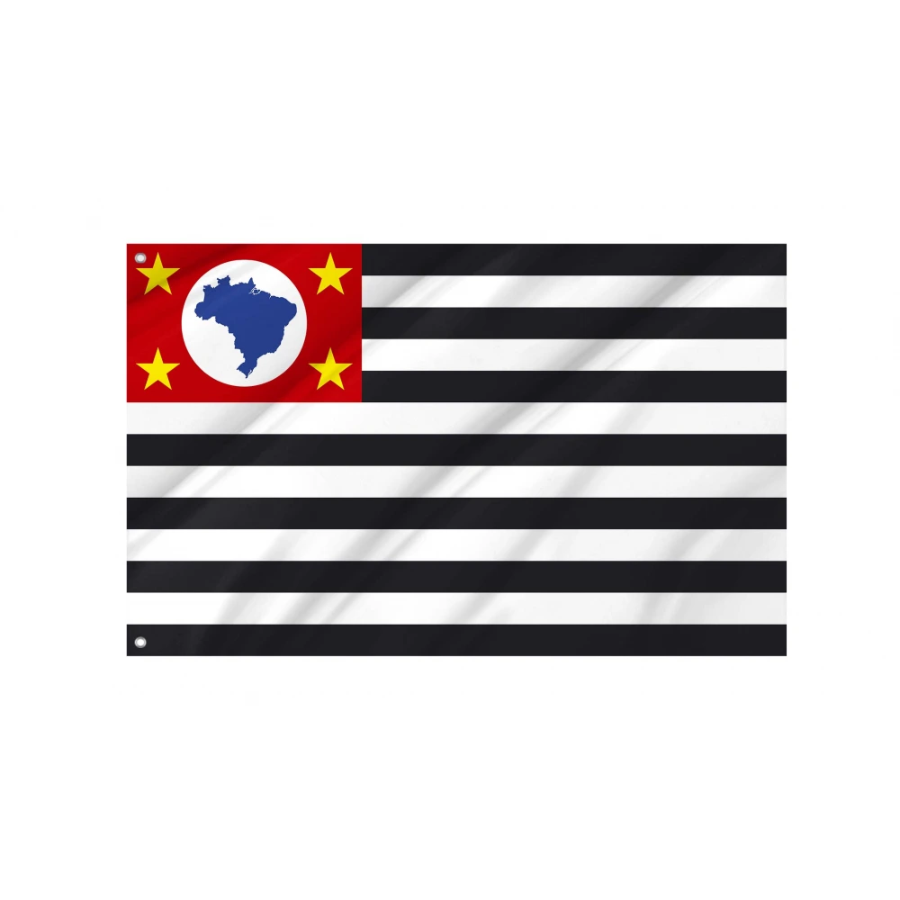 São Paulo State Flag for Indoor & Outdoor Use