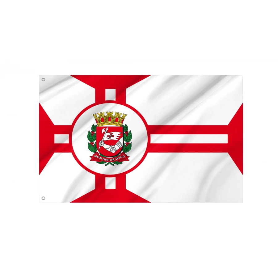 São Paulo City Flag for Indoor & Outdoor Use, BRA114