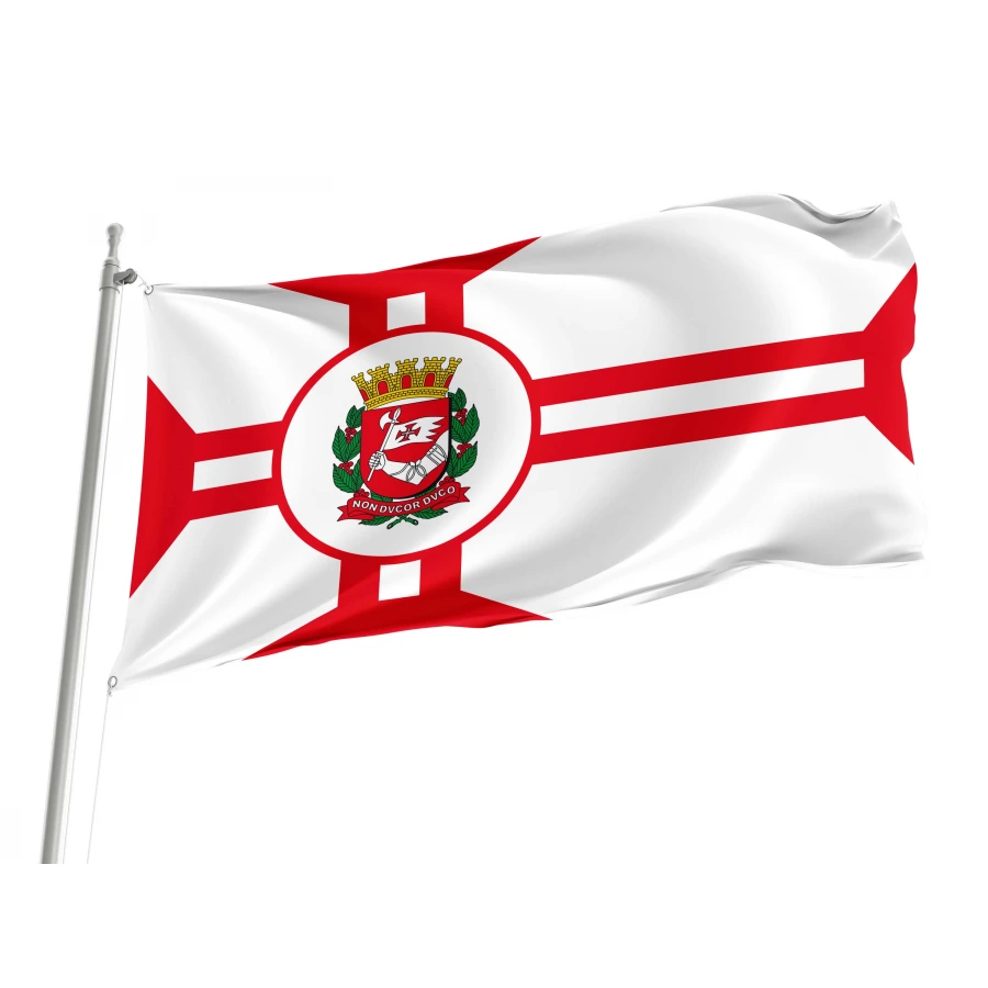 São Paulo City Flag for Indoor & Outdoor Use, BRA114