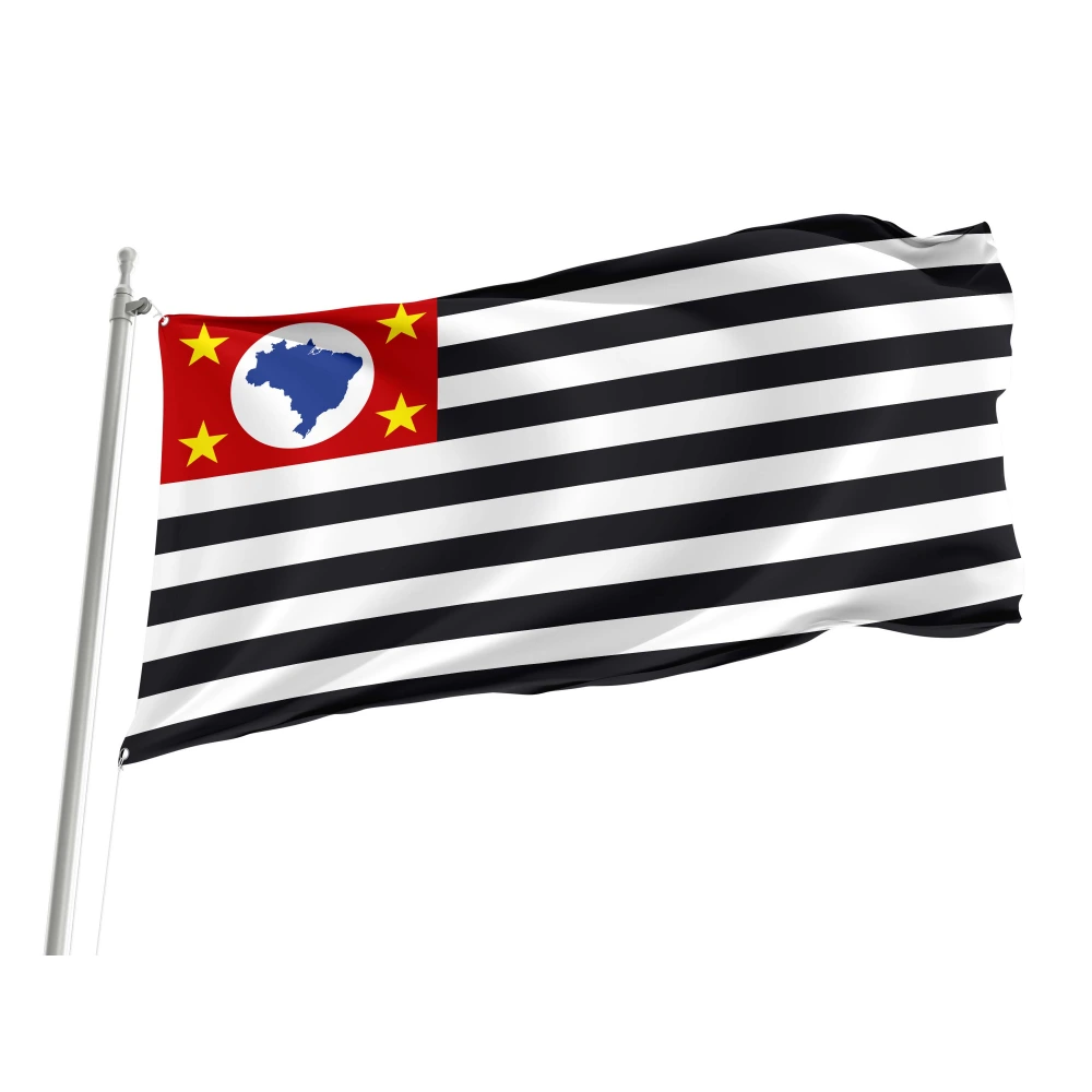 São Paulo State Flag for Indoor & Outdoor Use