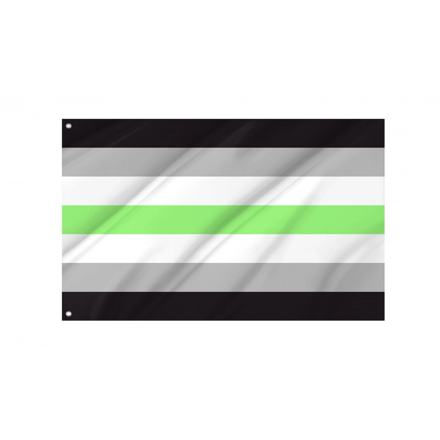 Flag of Agender, Pride Flags, Unique Design Print, Flags for Indoor & Outdoor Use