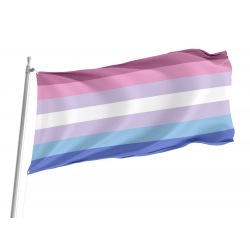 Bigender Flag for Indoor & Outdoor Use