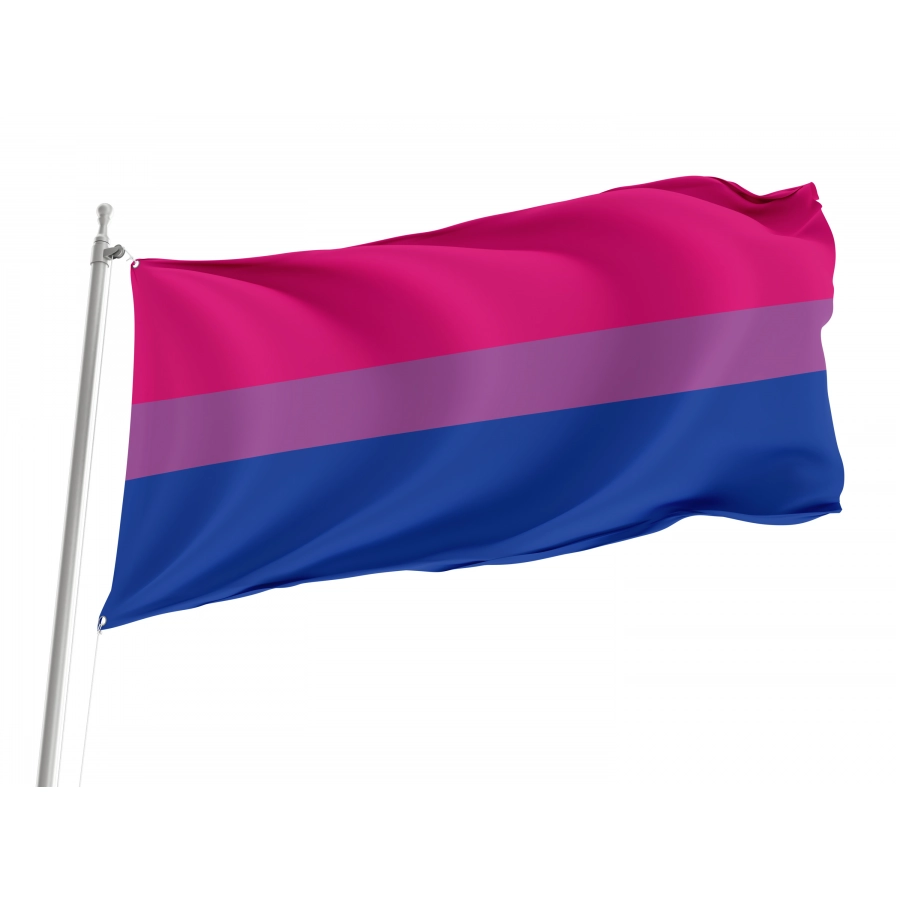 Flag of Bisexual Pride, Unique Design Print, Flags for Indoor & Outdoor Use