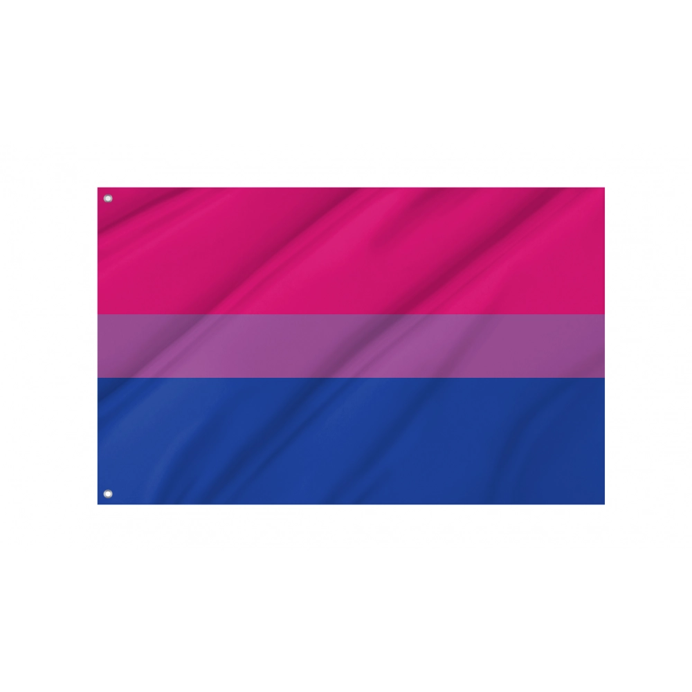 Bisexual Pride Flag for Indoor & Outdoor Use