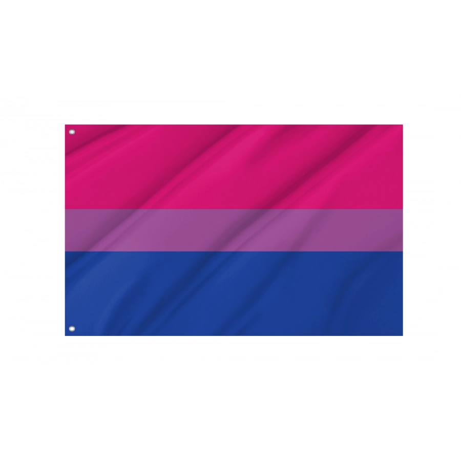 Flag of Bisexual Pride, Unique Design Print, Flags for Indoor & Outdoor Use