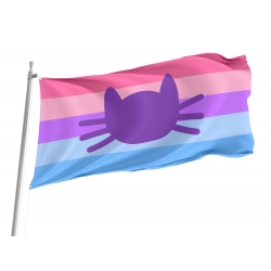 Catgender Flag for Indoor & Outdoor Use