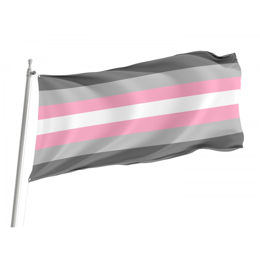 Flag of Demigirl Pride, Unique Design Print, Flags for Indoor & Outdoor Use