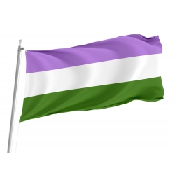 Genderqueer Pride Flag for Indoor & Outdoor Use