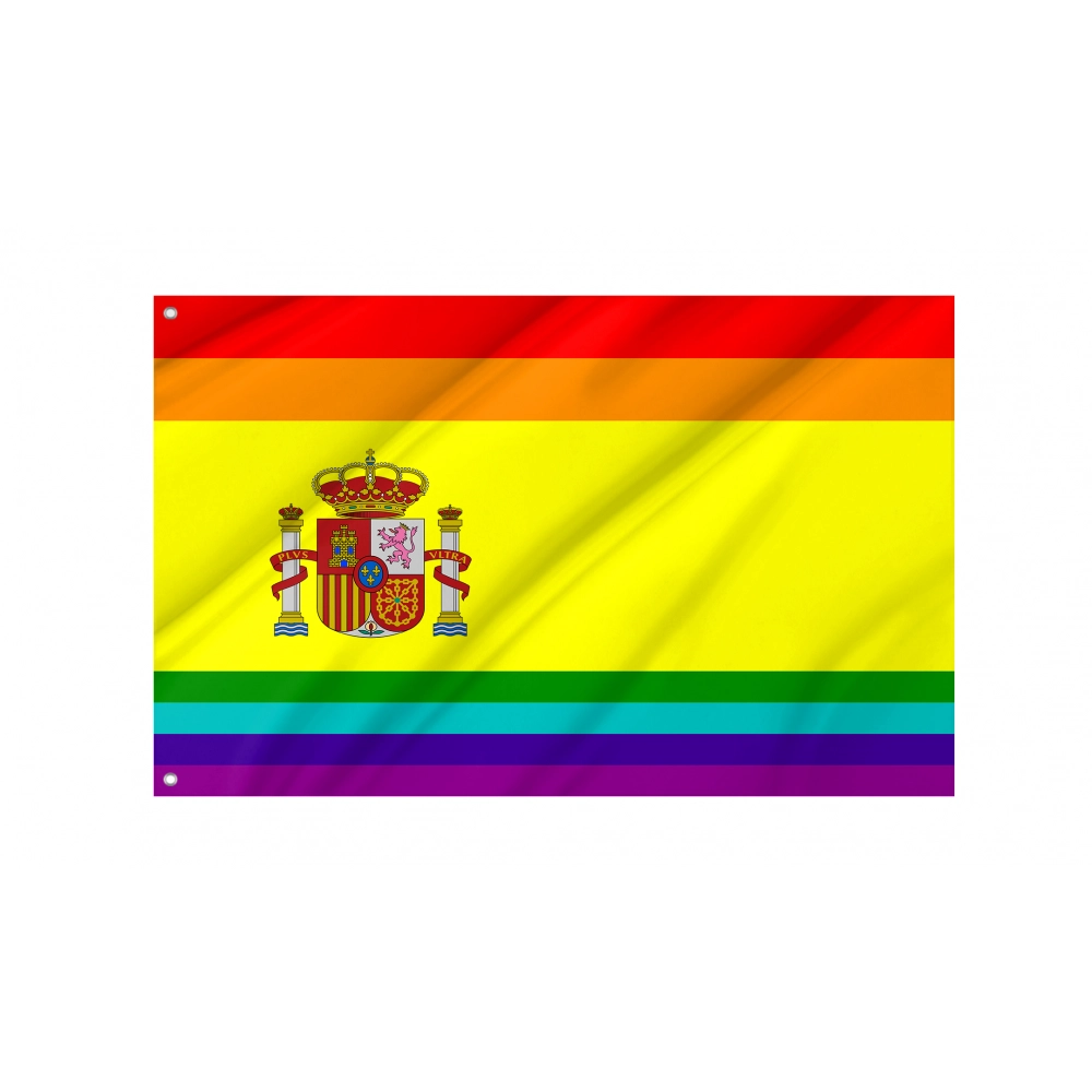 LGBT de España Flag for Indoor & Outdoor Use