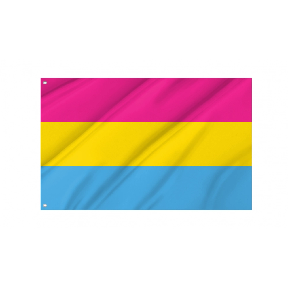 Pansexual Pride Flag for Indoor & Outdoor Use