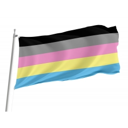 Polygender Flag for Indoor & Outdoor Use