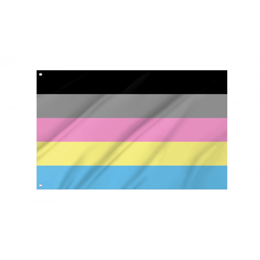 Flag of Polygender, Unique Design Print, Flags for Indoor & Outdoor Use