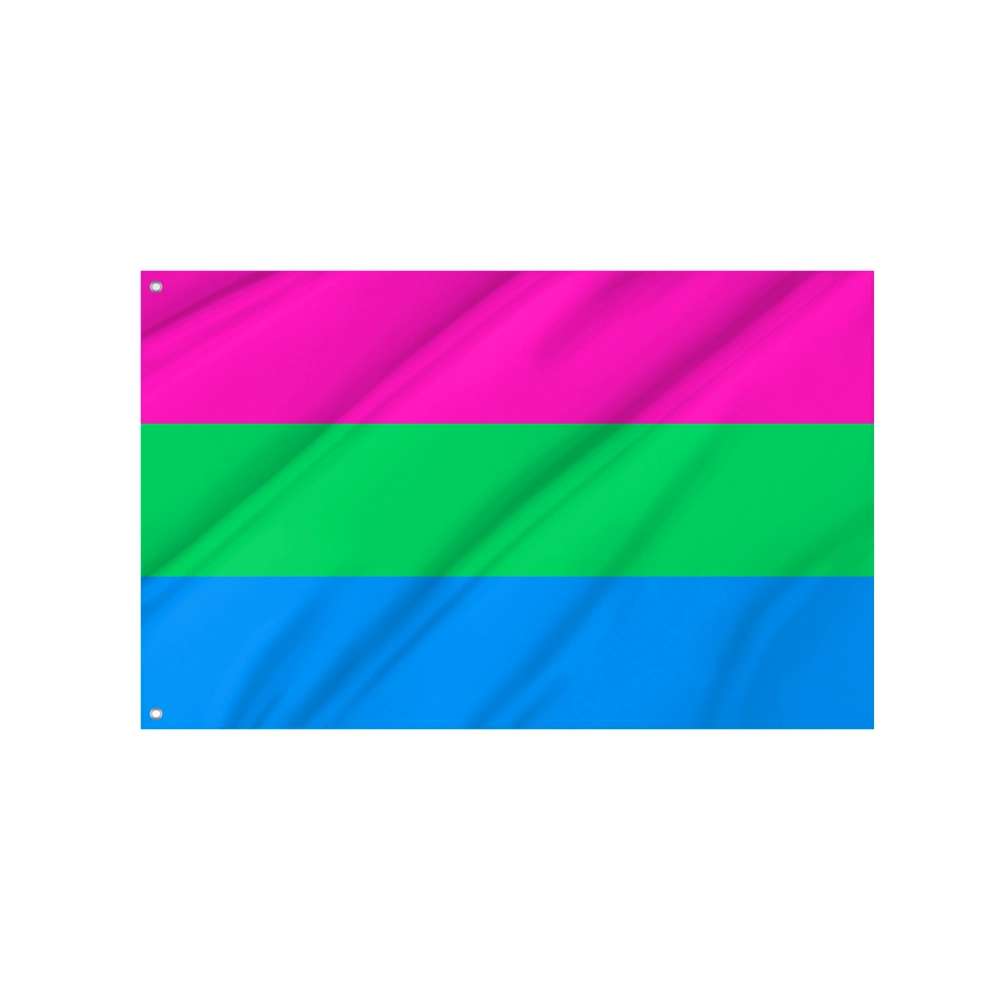 Polysexual Flag for Indoor & Outdoor Use
