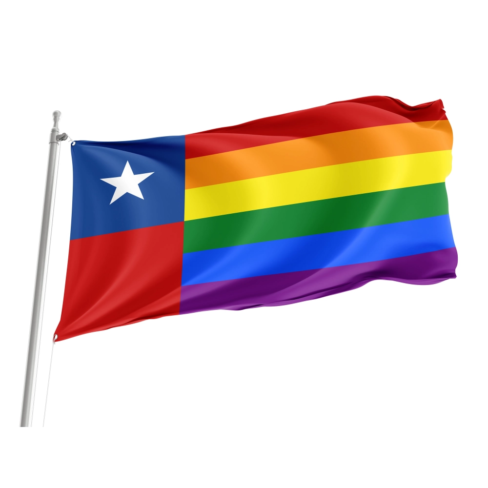 Chile Gay Flag for Indoor & Outdoor Use