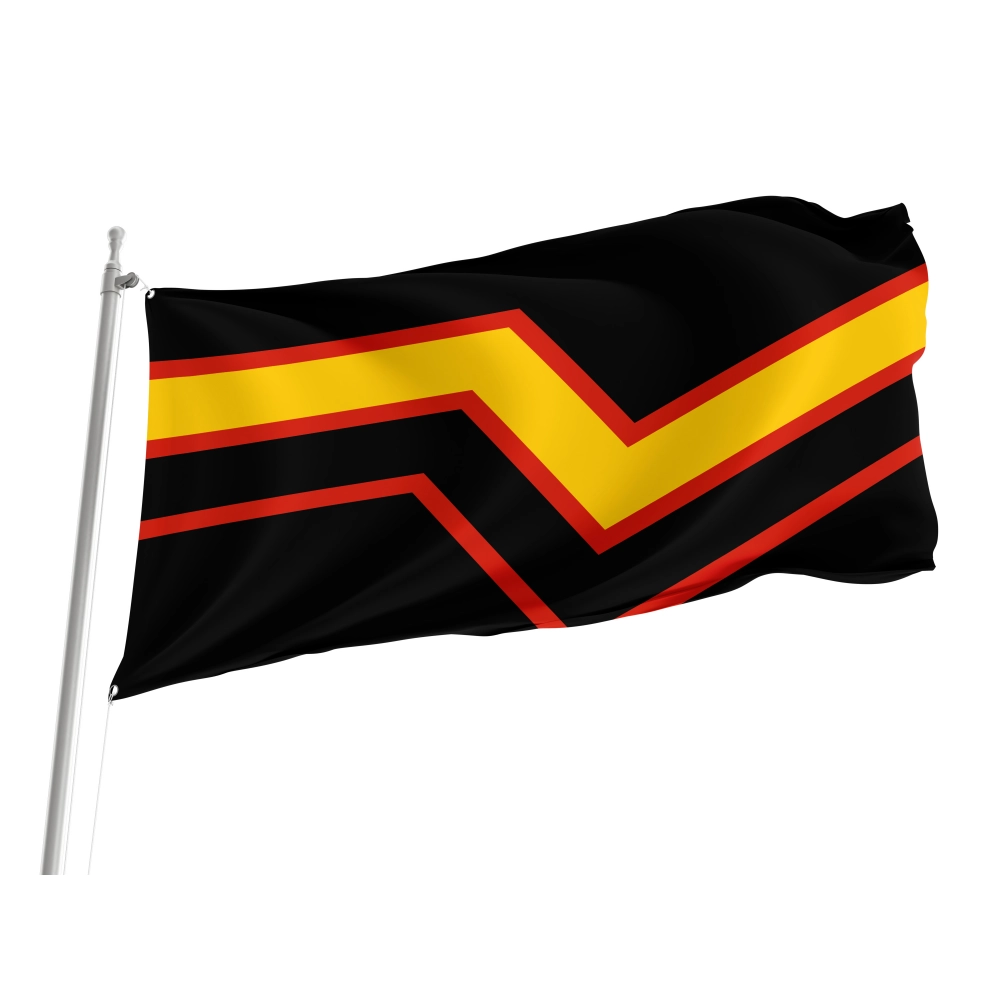 Rubber Fetish Pride Flag for Indoor & Outdoor Use