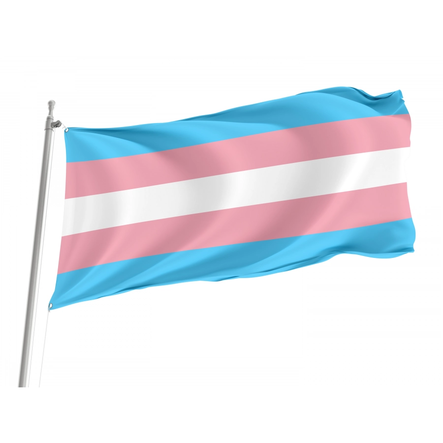 Flag of Transgender, Unique Design Print, Flags for Indoor & Outdoor Use