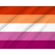 Winning Orange Pink Lesbian Pride Flag for Indoor & Outdoor Use - Imagine 2