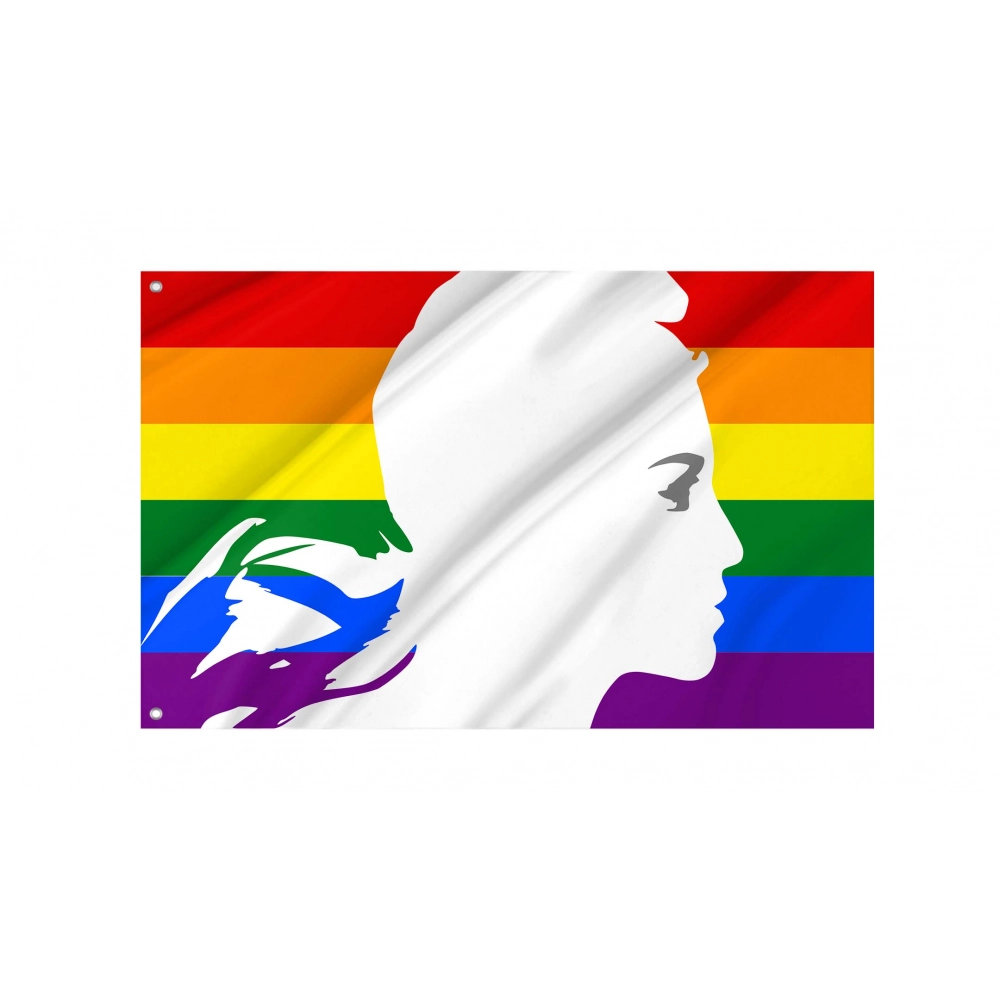 Bandeau Rainbow France Flag for Indoor & Outdoor Use