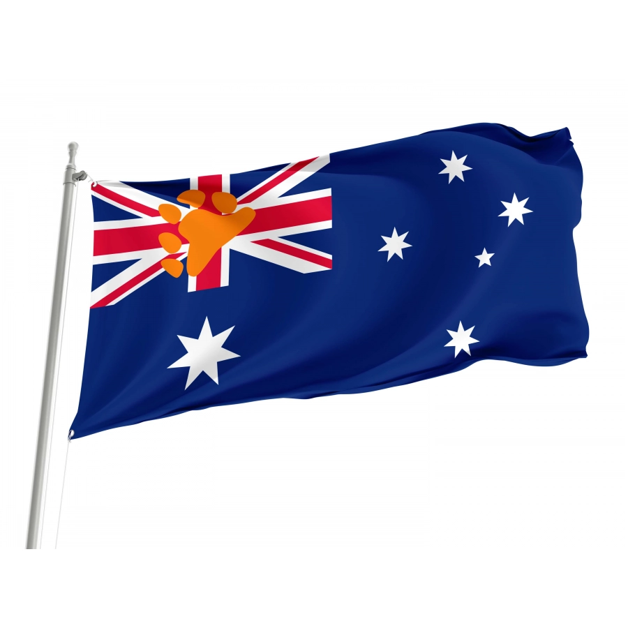 Bear Pride Flag of Australia for Indoor & Outdoor Use, PRIDE0027