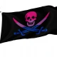 Bisexual Pride Pirate Flag for Indoor & Outdoor Use - Imagine 1