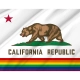 California Rainbow Flag for Indoor & Outdoor Use - Imagine 2