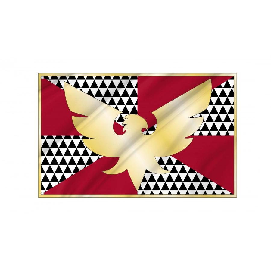 Drag Feather Pride Flag for Indoor & Outdoor Use, PRIDE09