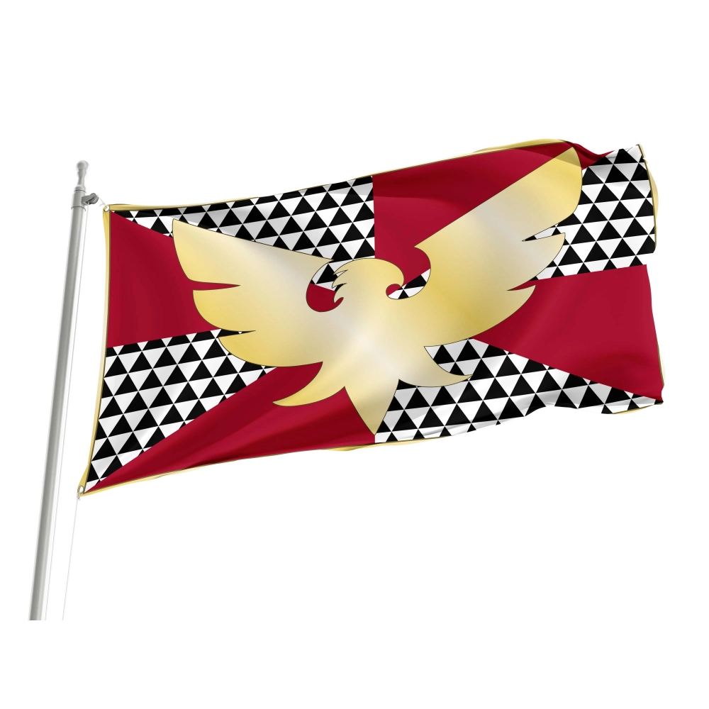 Drag Feather Pride Flag for Indoor & Outdoor Use