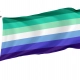 Gay Man Flag for Indoor & Outdoor Use - Imagine 1
