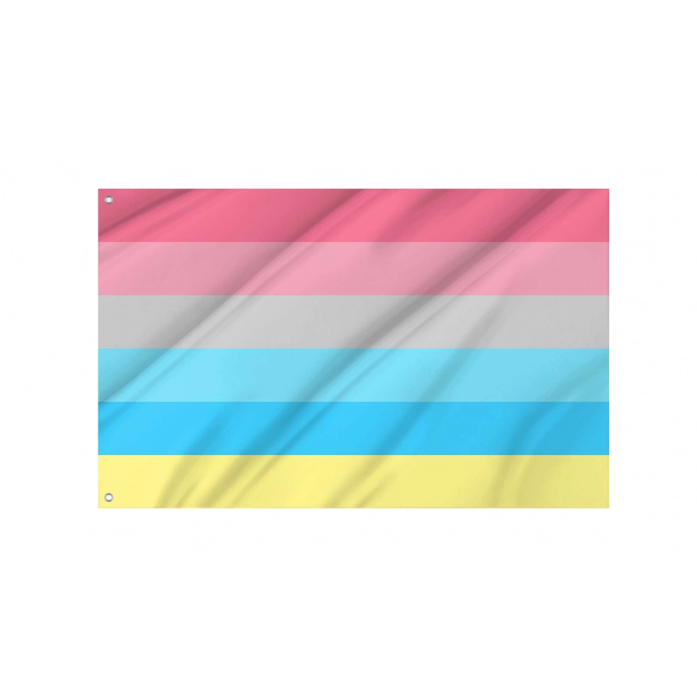 Genderflux Pride Flag for Indoor & Outdoor Use