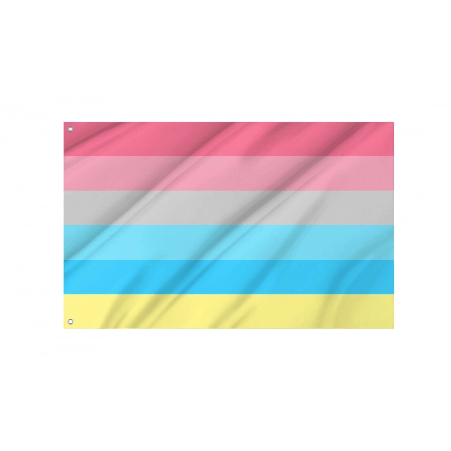 Genderflux Pride Flag for Indoor & Outdoor Use, PRIDE07