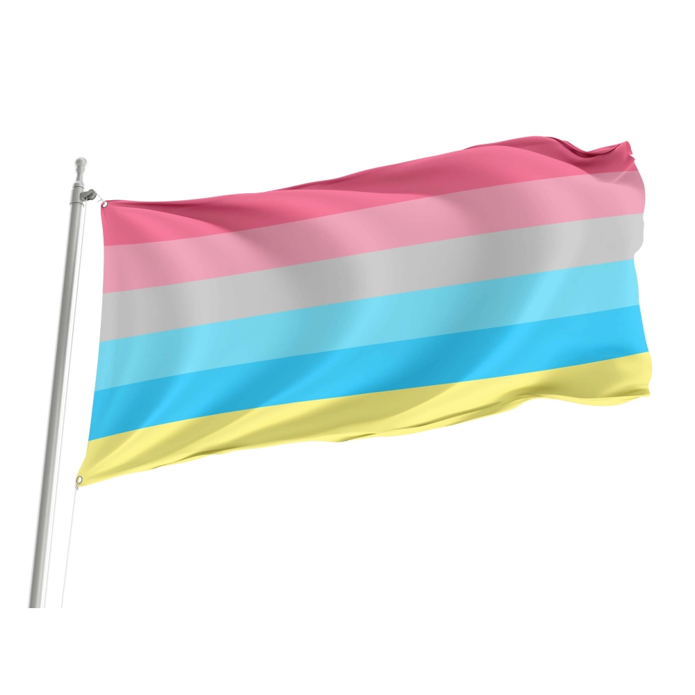 Genderflux Pride Flag for Indoor & Outdoor Use