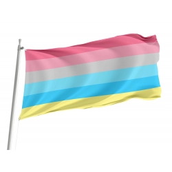 Genderflux Pride Flag for Indoor & Outdoor Use
