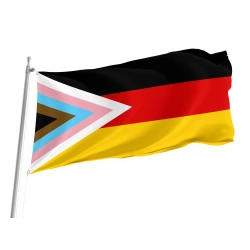 Germany Progress Pride Flag for Indoor & Outdoor Use