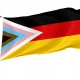 Germany Progress Pride Flag for Indoor & Outdoor Use - Imagine 1