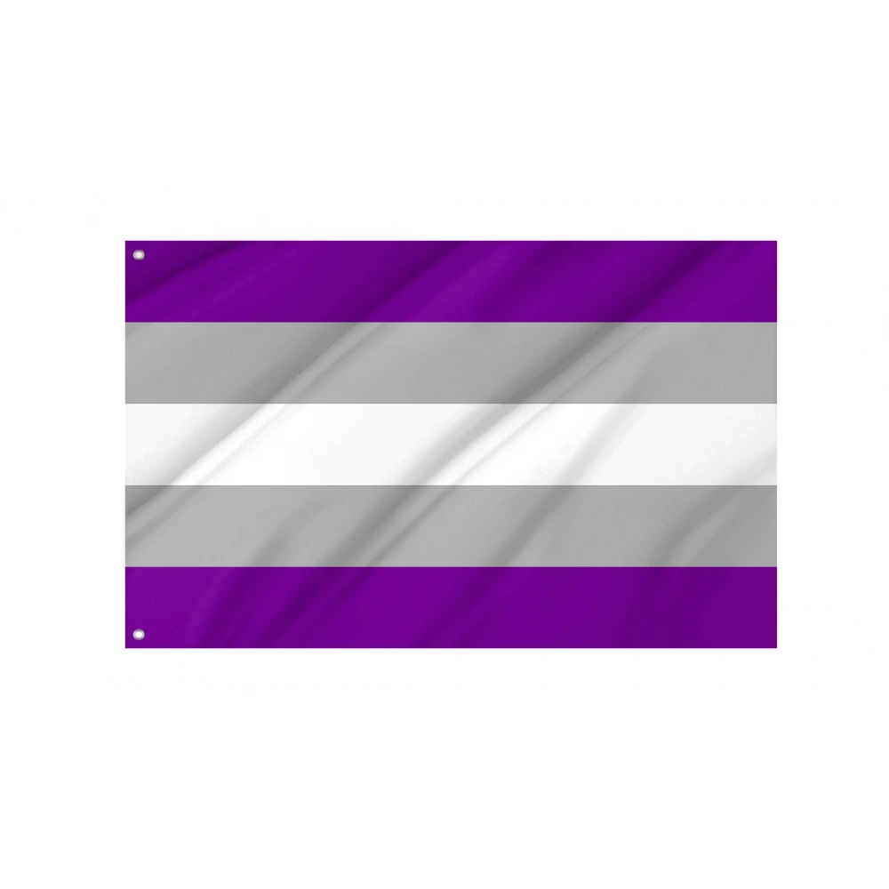Graysexual Pride Flag for Indoor & Outdoor Use