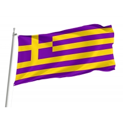 Greek Intersex Pride Flag for Indoor & Outdoor Use