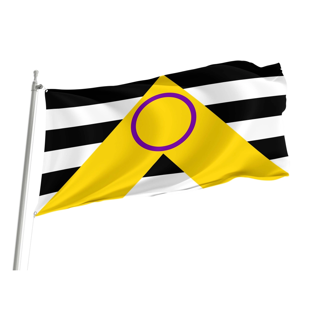 Intersex Ally Flag for Indoor & Outdoor Use