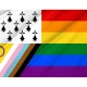 LGBT inclusif Breton Flag for Indoor & Outdoor Use - Imagine 2