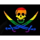 Rainbow Pride Pirate Flag for Indoor & Outdoor Use - Imagine 2
