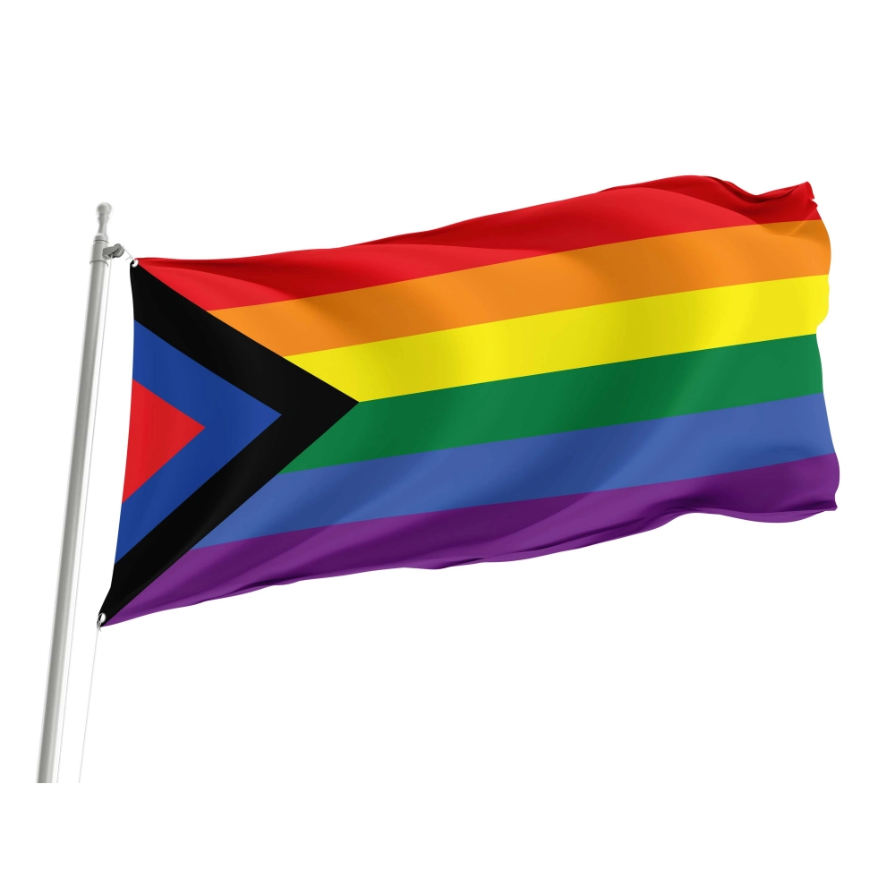 Social Justice Pride Flag for Indoor & Outdoor Use