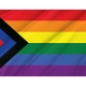 Social Justice Pride Flag for Indoor & Outdoor Use - Imagine 2