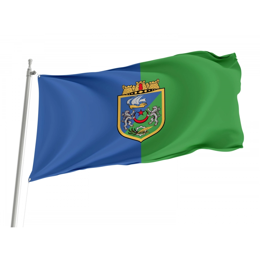 Algiers Flag for Indoor & Outdoor Use, DZA002