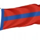 Mascara Flag for Indoor & Outdoor Use - Imagine 1