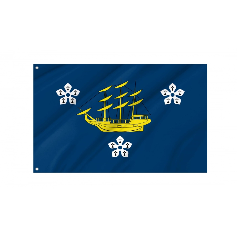 Hamilton, Bermuda Flag for Indoor & Outdoor Use, BMU02