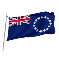Cook Islands Flag for Indoor & Outdoor Use